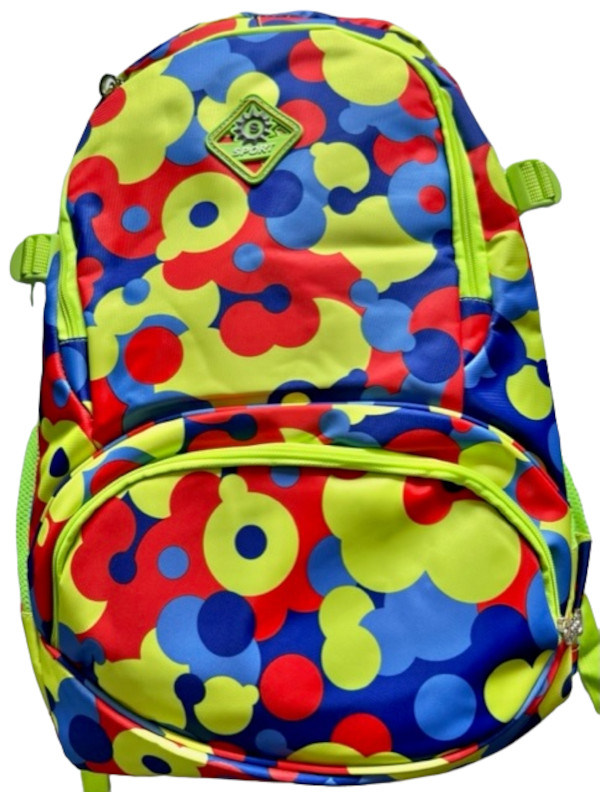 xyz - Plecak szkolny Anpa wielokolorowy + worek do butów - abc