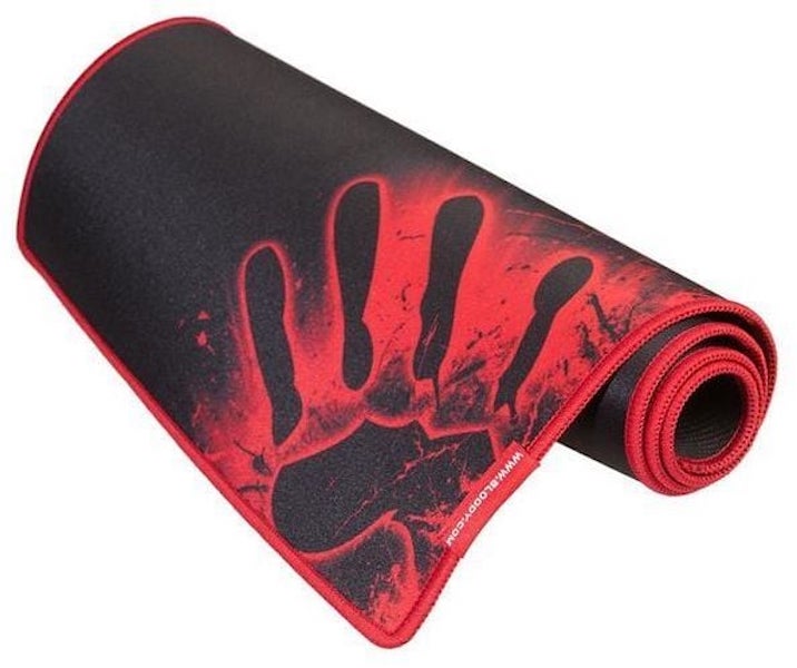 xyz - Podkładka pod mysz A4 Tech Bloody B-087S czarno-czerwona - abc