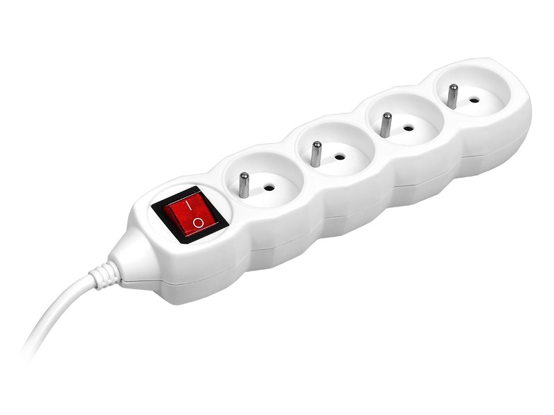 xyz - Przedłużacz TRACER PowerCord 3,0m (4 outlets, 0/1, b) - abc