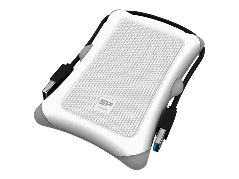 xyz - Dysk zewnętrzny Silicon Power ARMOR A30 2TB USB 3.0 WHITE / PANCERNY / wstrząsoodporny - abc
