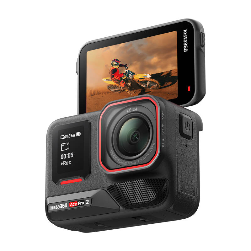 xyz - Kamera sportowa Insta360 Ace Pro 2 czarna - abc
