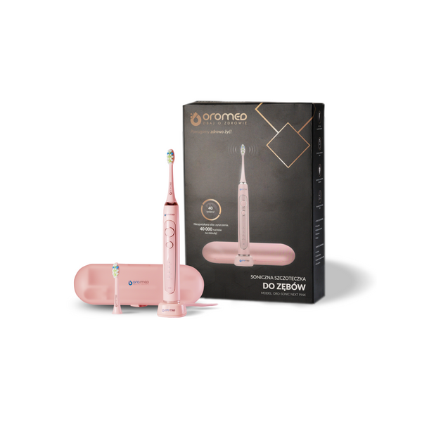 xyz - Szczoteczka soniczna OROMED ORO-SONIC NEXT Różowa - abc
