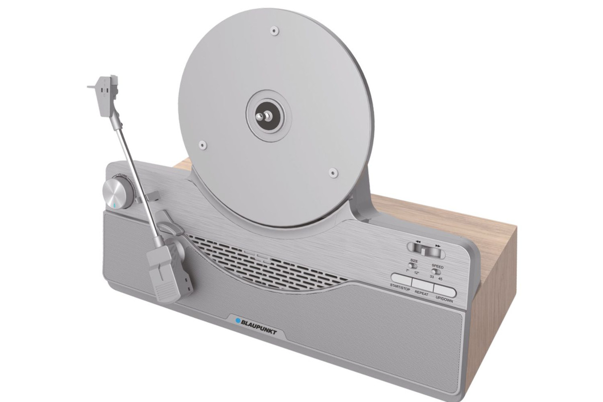 xyz - Gramofon Blaupunkt VT100SL srebrny - abc