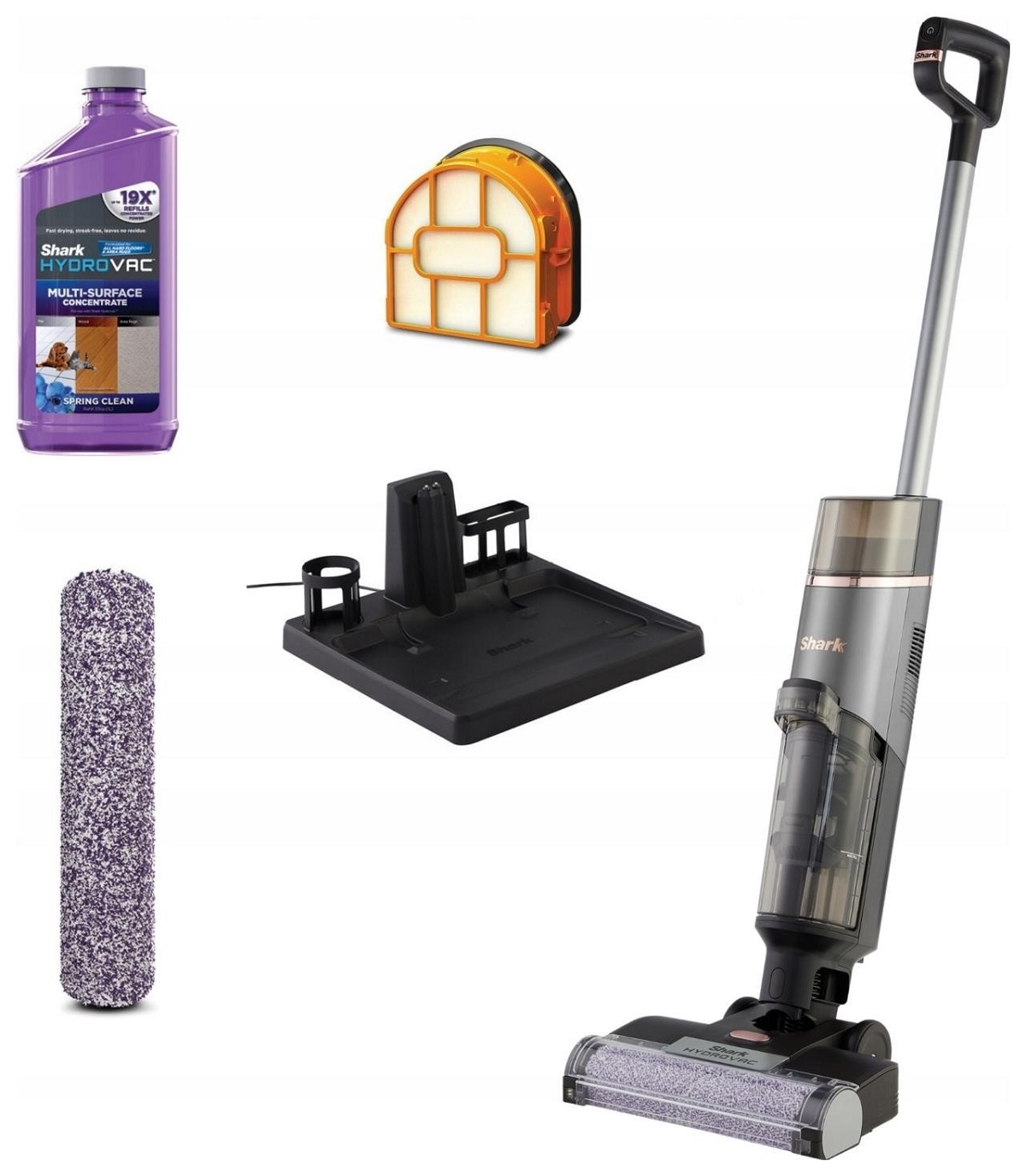 xyz - Odkurzacz pionowy SHARK HydroVac WD210EU - abc