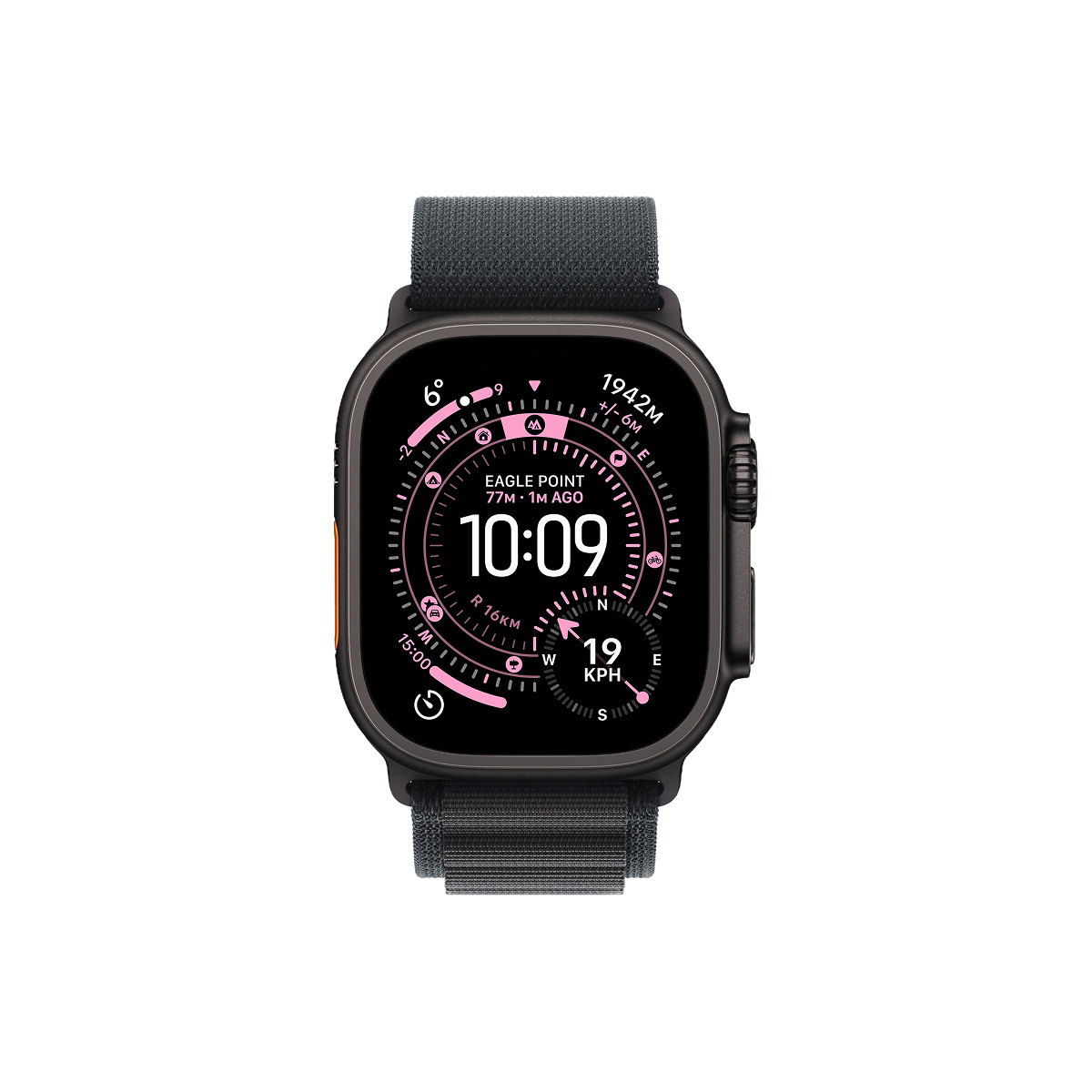 xyz - Smartwatch Apple Watch Ultra 3 GPS + Cellular 49mm czarny tytan + opaska Alpine czarna S - abc