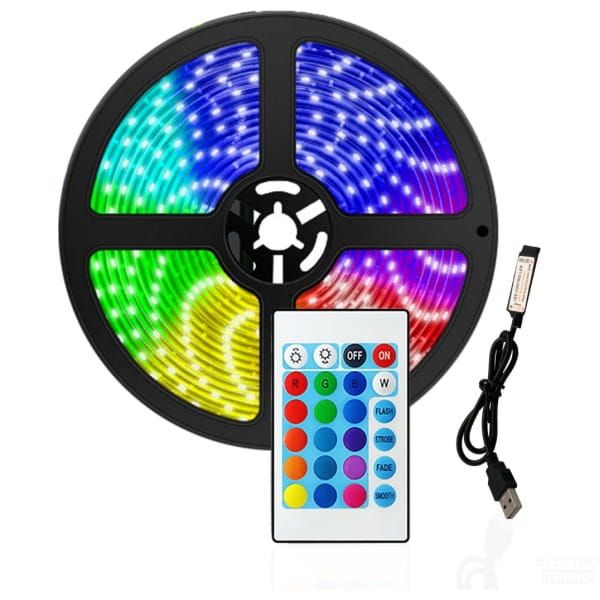 xyz - Taśma LED XTRIKE ME HT-5050 B5 RGB Bluetooth 5 m - abc