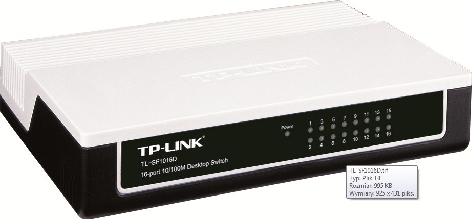 xyz - TP-Link Przełšcznik TL-SF1016D 16xTP 10/100Mbps switch - abc