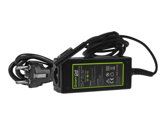 xyz - Zasilacz sieciowy Green Cell PRO do tabletu Microsoft Surface Pro 3 i Pro 4 12V 2.58A - abc