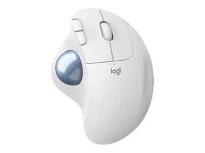 xyz - Mysz bezprzewodowa Logitech ERGO M575 ergonomiczna biała - abc