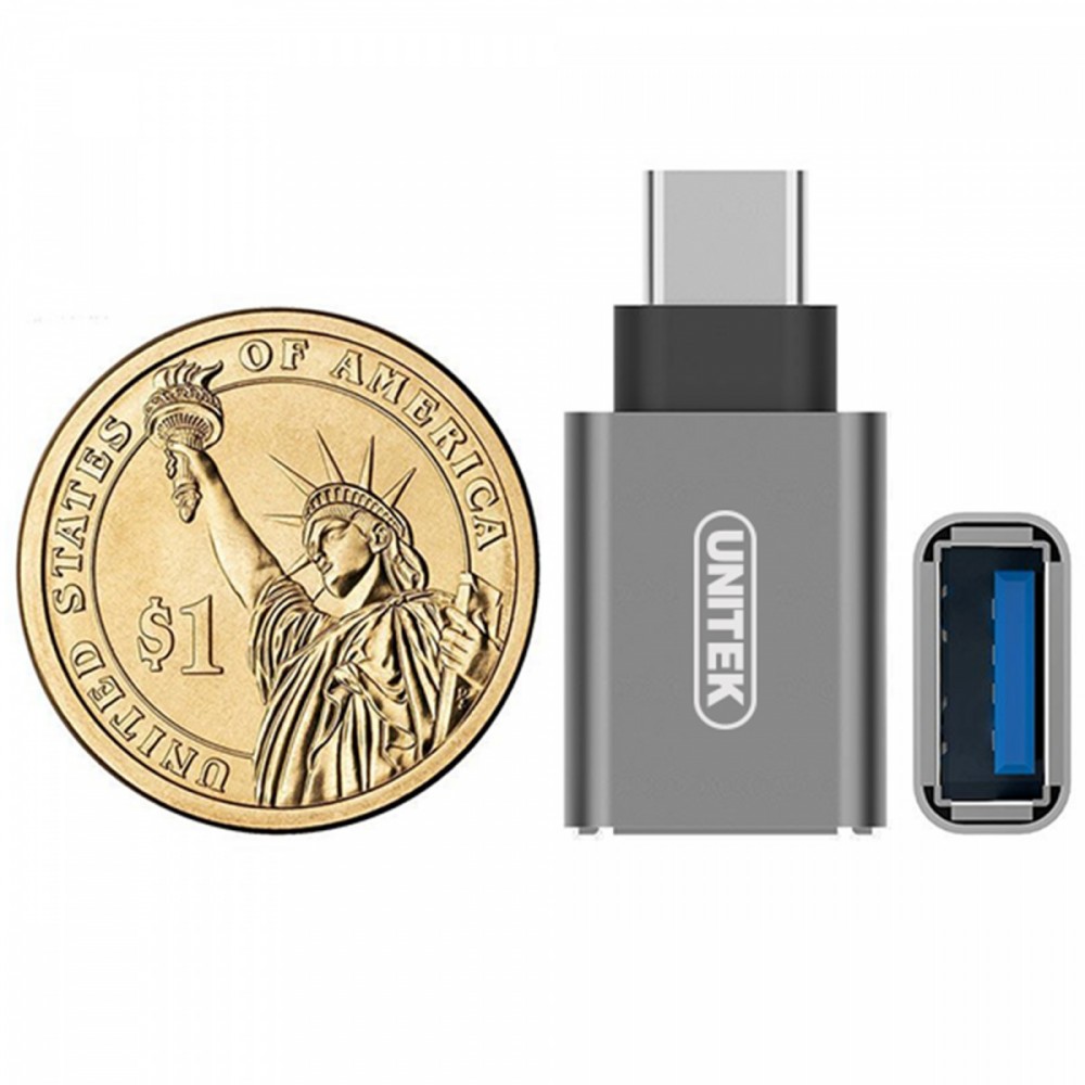 xyz - Adapter Unitek Y-A025CGY USB Typ-C na USB-A - abc