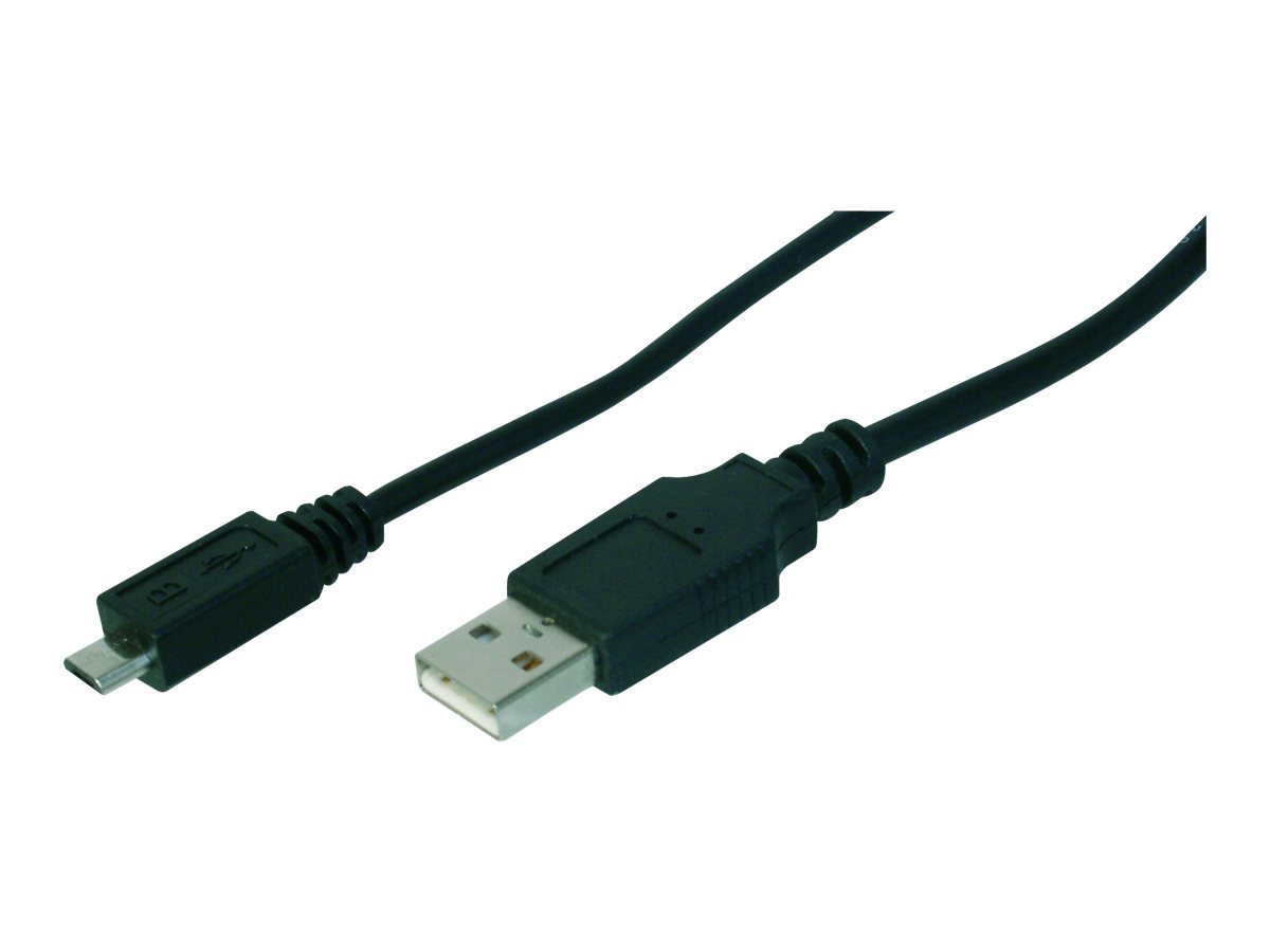 xyz - ASSMANN Kabel połączeniowy USB 2.0 HighSpeed Typ USB A/micro USB B M/M czarny 1m           USB B M/M czarny 1m - abc