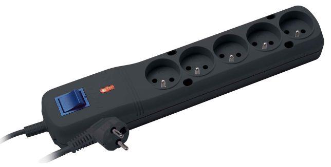 xyz - Listwa zasilająca Lestar LV-530W 5W 3m czarna - abc