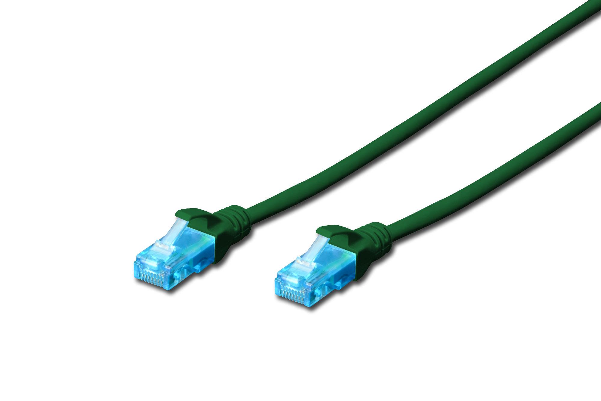 xyz - Patch cord DIGITUS UTP kat. 5e 2m PVC zielony - abc